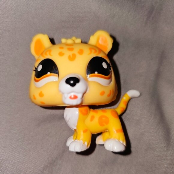 Other - Leopard #51 Cat Littlest Pet Shop LPS G7 Series 1 Tiki Jungle Play Pack Toy